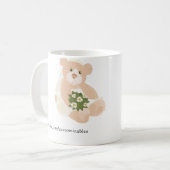 Épouse et champignon ours Mug (Devant gauche)