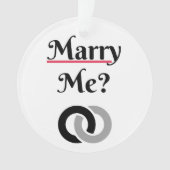 Épouse-moi ? Proposition du mariage LOVE (devant)