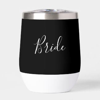 Épouse personnalisée Script noir Mariage simple