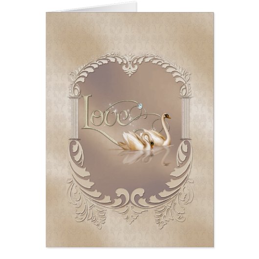 Épouser de cygnes d'amour (Devant)