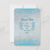 Épouser il était une fois des cartes de Merci (Dos)