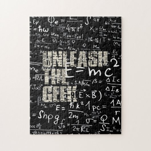 Époustouflant lâchez le puzzle de geek (Vertical)