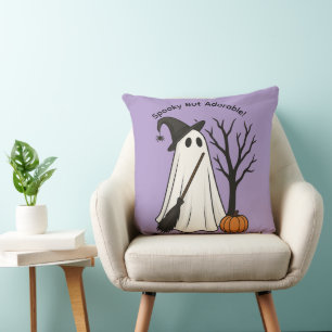 Épouvantable mais adorable Coussin d'Halloween d