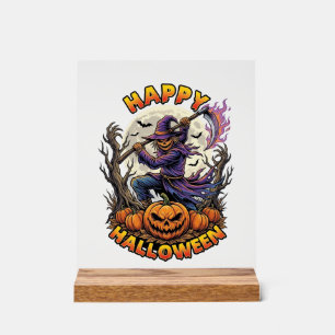 Épouvantail de Bonne Halloween Faucheuse Flamboyan