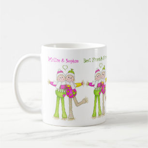 Épouvantail Personnalisé Meilleur Amis Mug