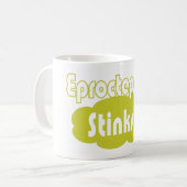 Eproctophilia Stinks! Koffiemok (Voorkant links)
