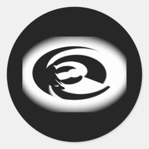 EPS-CADEAU RONDE STICKER