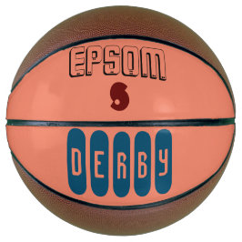 Epsom Derby Pattern Basketball Basketbal