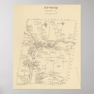 Epsom, Merrimack Co. Poster