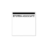 EPSTEIN-ASSOCIÉ Redactie Stempel (Afrduk)
