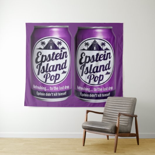 EPSTEIN EILAND POP WANDKLEED (In Situ (horizontaal))