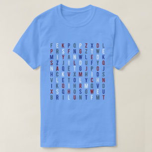 Epstein ne s'est pas suicidé Wordsearch T-Shirt
