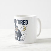 ÉPUISÉ — Tasse drôle (Devant droit)