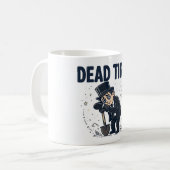 ÉPUISÉ — Tasse drôle (Devant gauche)