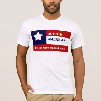 Equal Autist-Amerikaans T-shirt