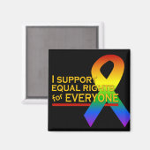 Equal Rights Support magnet Magneet (Voorkant / Achterkant)