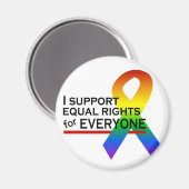 Equal Rights Support magnet Magneet (Voorkant / Achterkant)