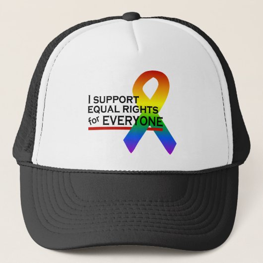Equal Rights Support pet - kies kleur (Voorkant)