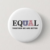 Equal UA 4 juli Button (Voorkant)