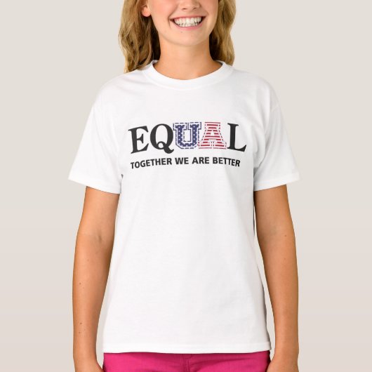 Equal UA-vlag Shirt (Voorkant)