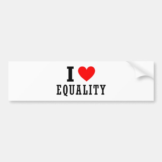 Equality, Alabama Bumpersticker (Voorkant)