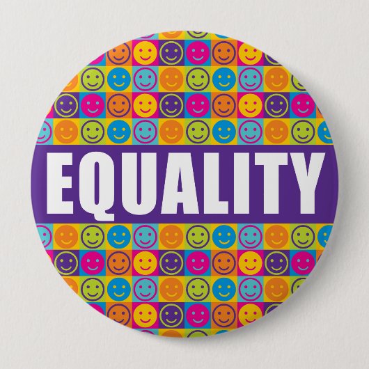 EQUALITY Diversity Human Rights Button (Voorkant)