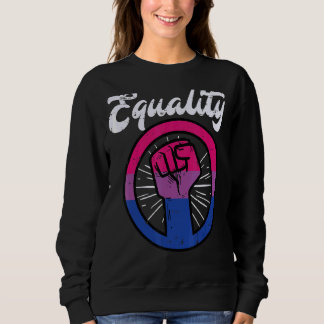 Equality Fist Bisexual Bi Pride Stuff Flag Lgbtq M Trui
