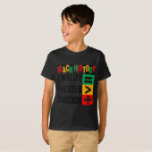 Equality Is Greater Than Division Black History Me T-shirt (Voorkant volledig)
