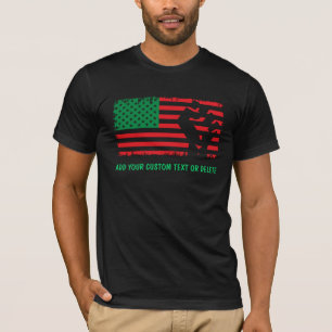 Equality Justice Activist USA Flag BLM T-shirt