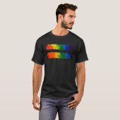 Equality LGBT Pride Awareness Rainbow For Gay & Le T-shirt (Voorkant volledig)