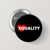 Equality Love Button (Voorkant /achterkant)