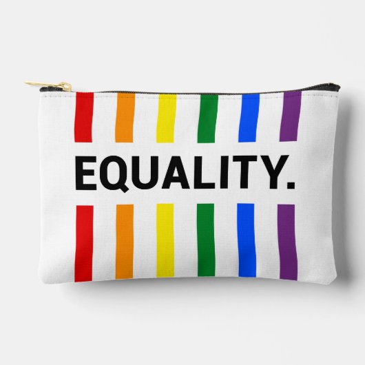 Equality Pride Print Cut naaitas Etui (Voorkant)