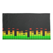 Equalizer Vibes from the Beat of DJ Music Kussensloop (Achterkant-Links)