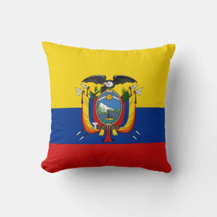 Equateur Drapeau x Coussin Drapeau