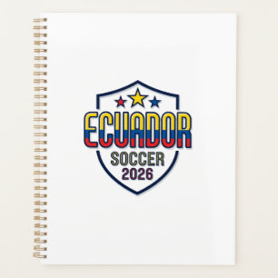 Équateur Football 2026 Football Gras Typographie P
