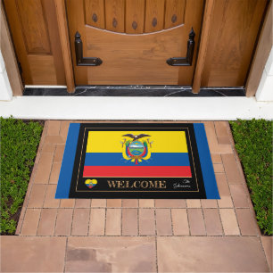 Equateur tapis de maison, Equateur Drapeau sports