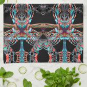 équation mathématique serviette de cuisine (Plié)