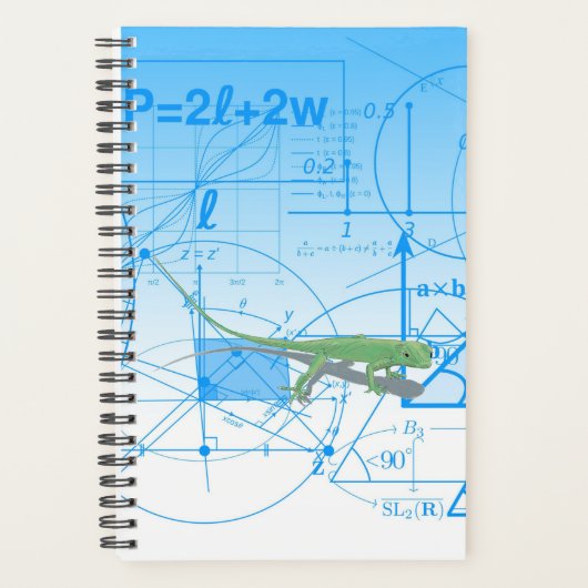 Équations colorées Designs géométriques Lizard Sma (Devant)