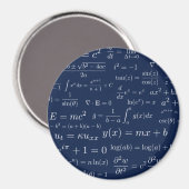 Equations de mathématiques et de magnet de science (Recto/Verso)