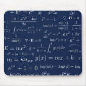 Équations de tapis de souris de maths et de la (Devant)