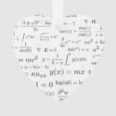 Équations d'ornement de maths et de la Science (devant)
