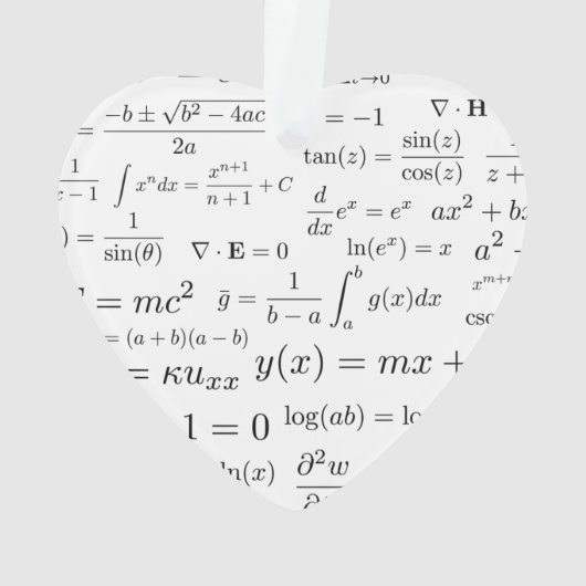 Équations d'ornement de maths et de la Science (dos)