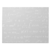 Équations du Bloc-notes mathématiques et sciences (Devant)