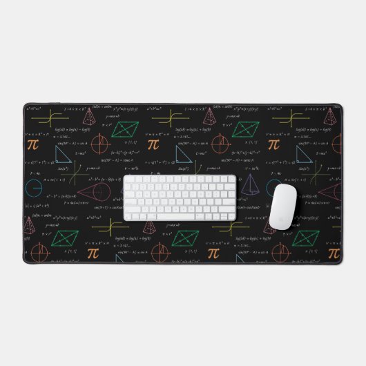 Équations mathématiques colorées Formules mathémat (Clavier et souris)