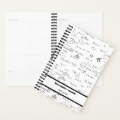 Équations mathématiques en noir blanc (Devant avec enveloppe)