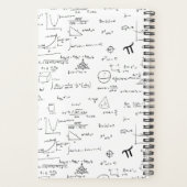 Équations mathématiques en noir blanc (Dos)