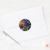 Équations mathématiques Sticker géométrique (Enveloppe)