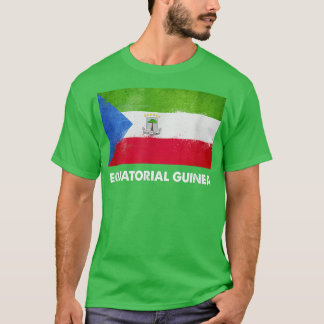 Equatoguinean Equatoriaal Guinea Flag T-shirt