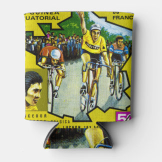 Equatoriaal-Guinea Fietsers Historische stempel Blikjeskoeler