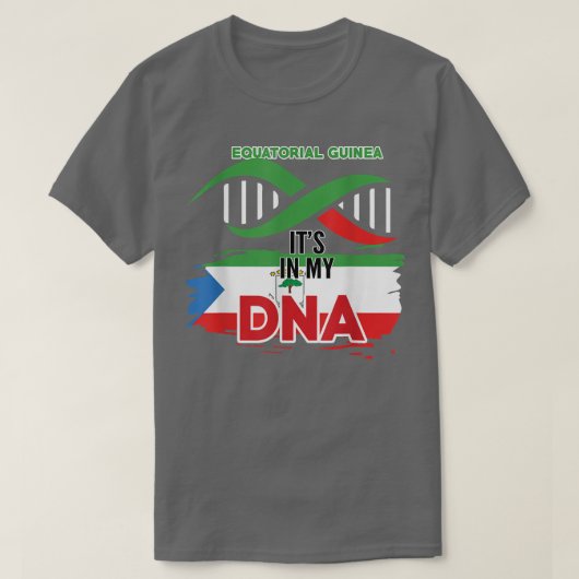 equatoriaal guinea in my Blood T-shirt (Design voorkant)